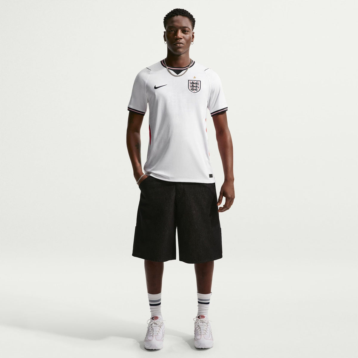 Camisa Inglaterra 2026/27 II, vista de frente