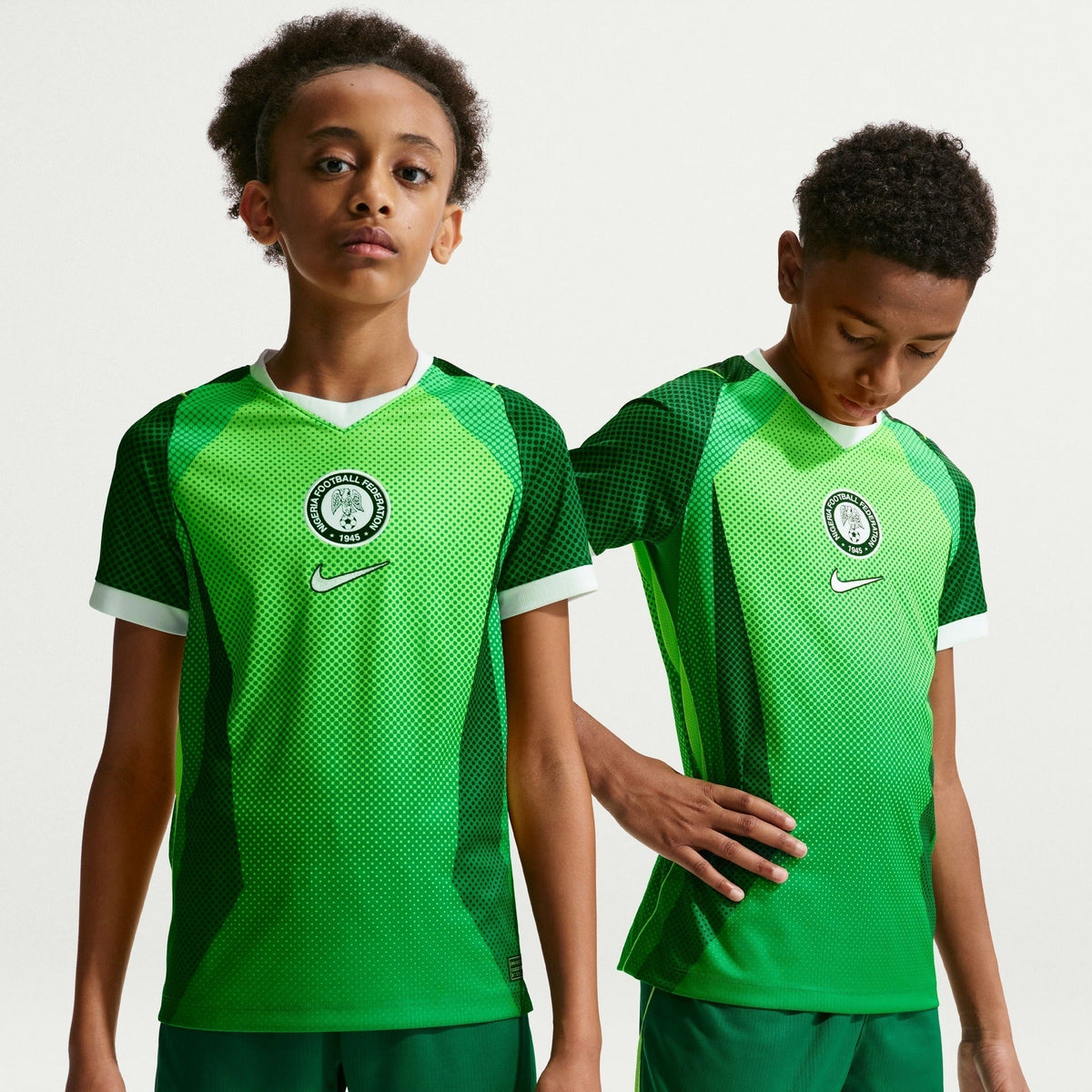 Conjunto Infantil Nigéria 2026/27 I Kit na TSN Sports