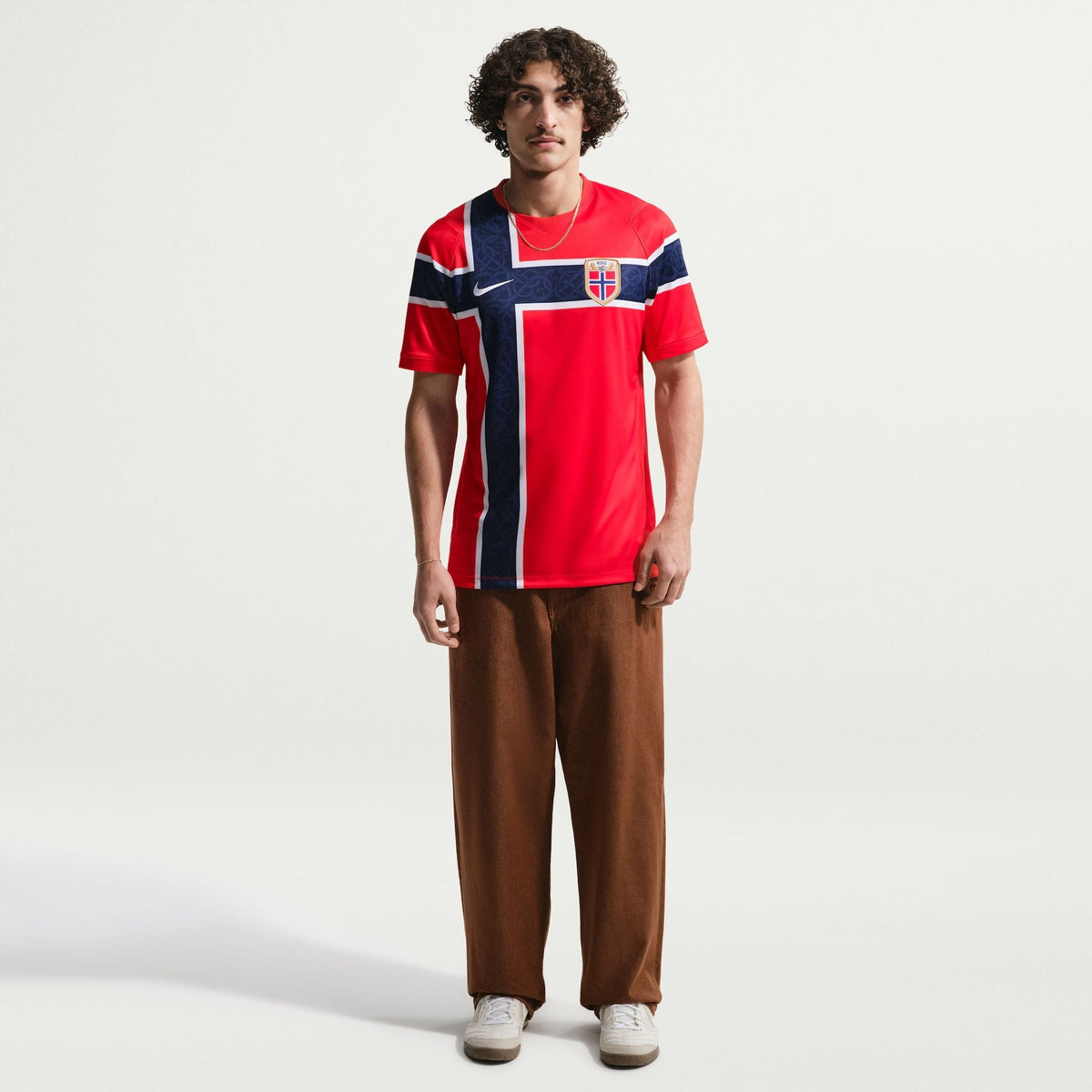 Camisa Noruega 2026/27 I, vista de costas