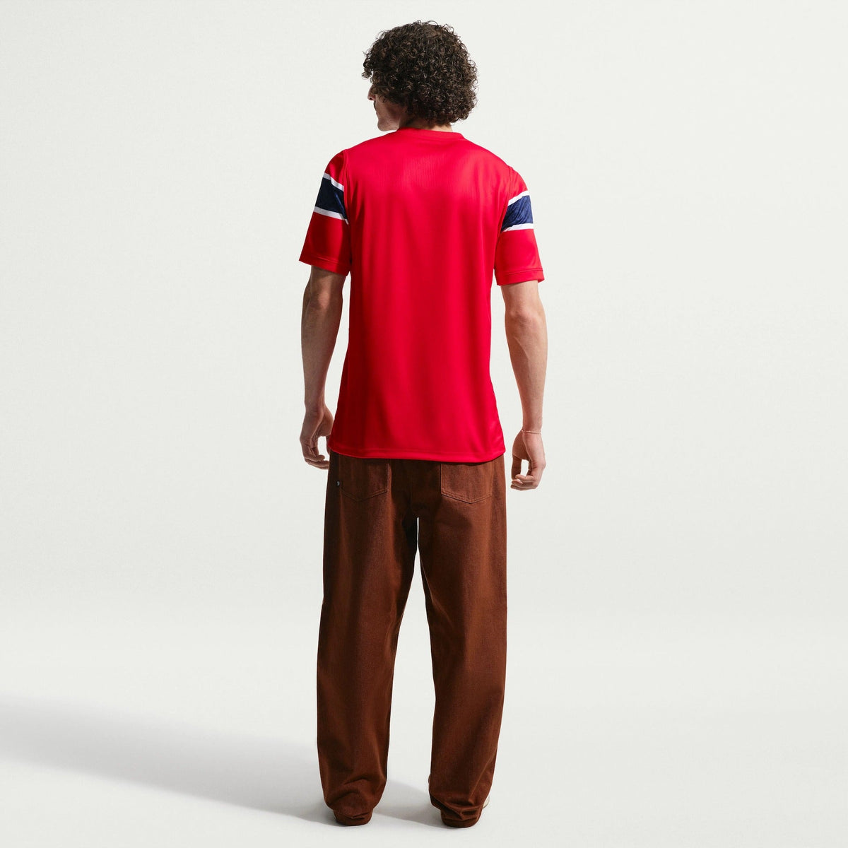 Camisa Noruega 2026/27 I, detalhe da gola