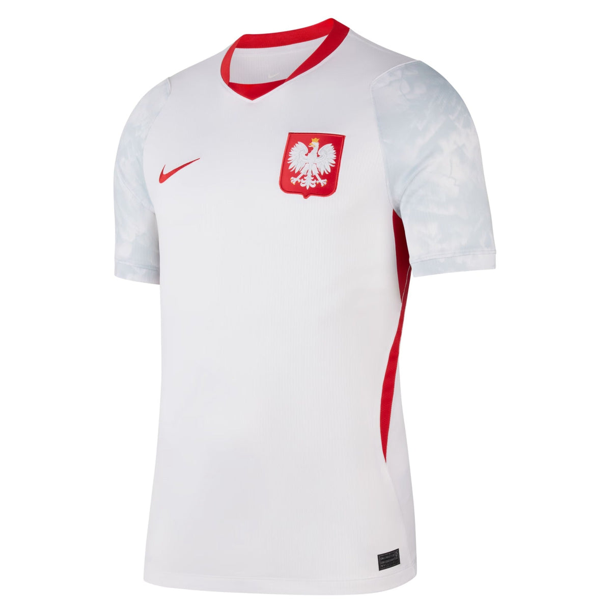 Camisa Polônia 2026/27 I, detalhe do escudo