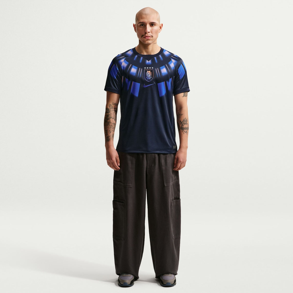 Camisa Uruguai 2026/27 II, vista de costas