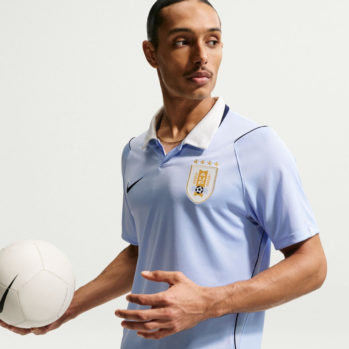 Camisa Uruguai 2026/27 I, vista de frente
