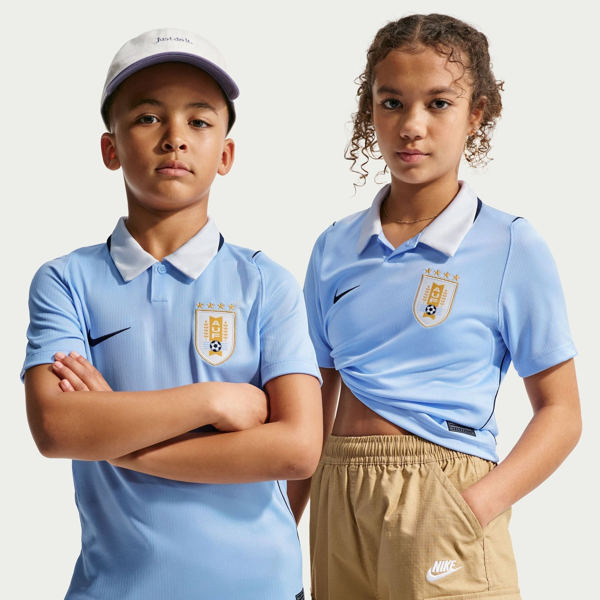 Conjunto Infantil Uruguai 2026/27 I Kit na TSN Sports