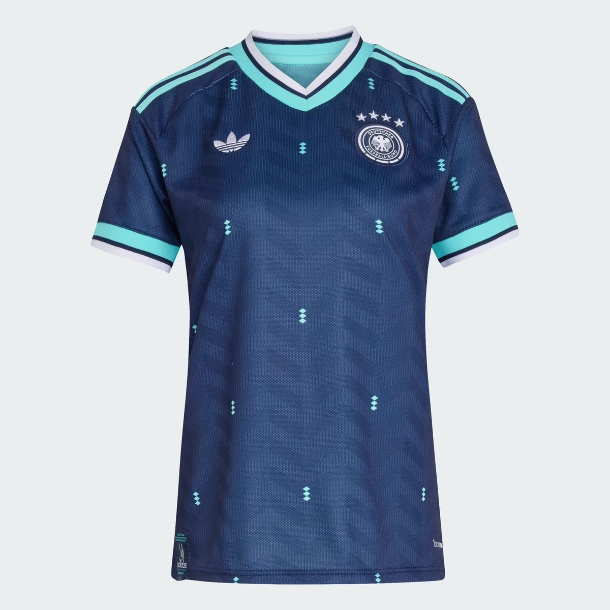 Camisa Feminina Alemanha 2026/27 II, vista de costas