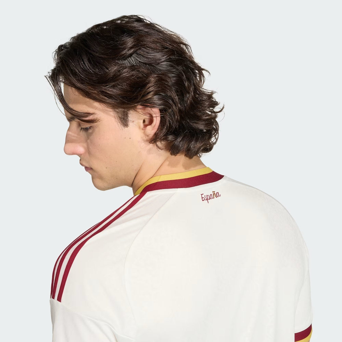 Camisa Espanha 2026/27 II, detalhe do tecido