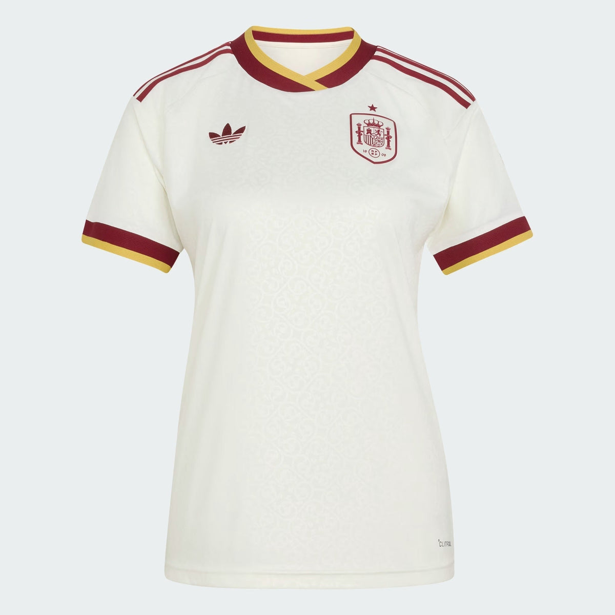 Camisa Feminina Espanha 2026/27 II, detalhe do escudo