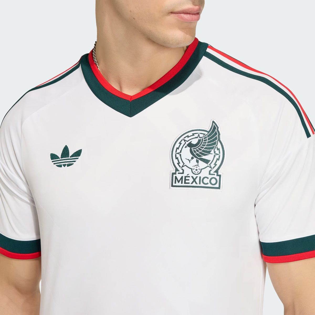 Camisa México 2026/27 II, vista de costas