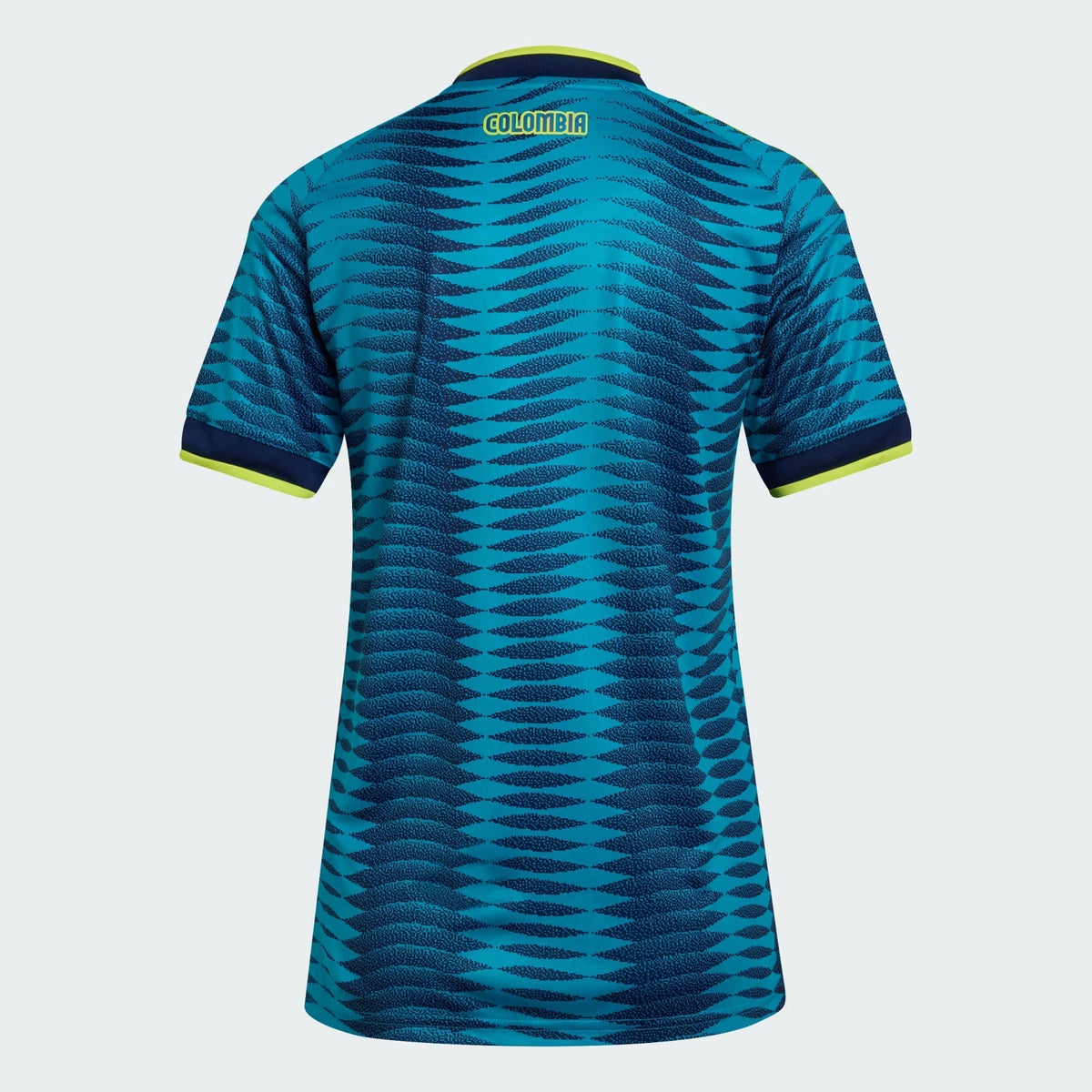 Camisa Feminina Colômbia 2026/27 II, detalhe do escudo