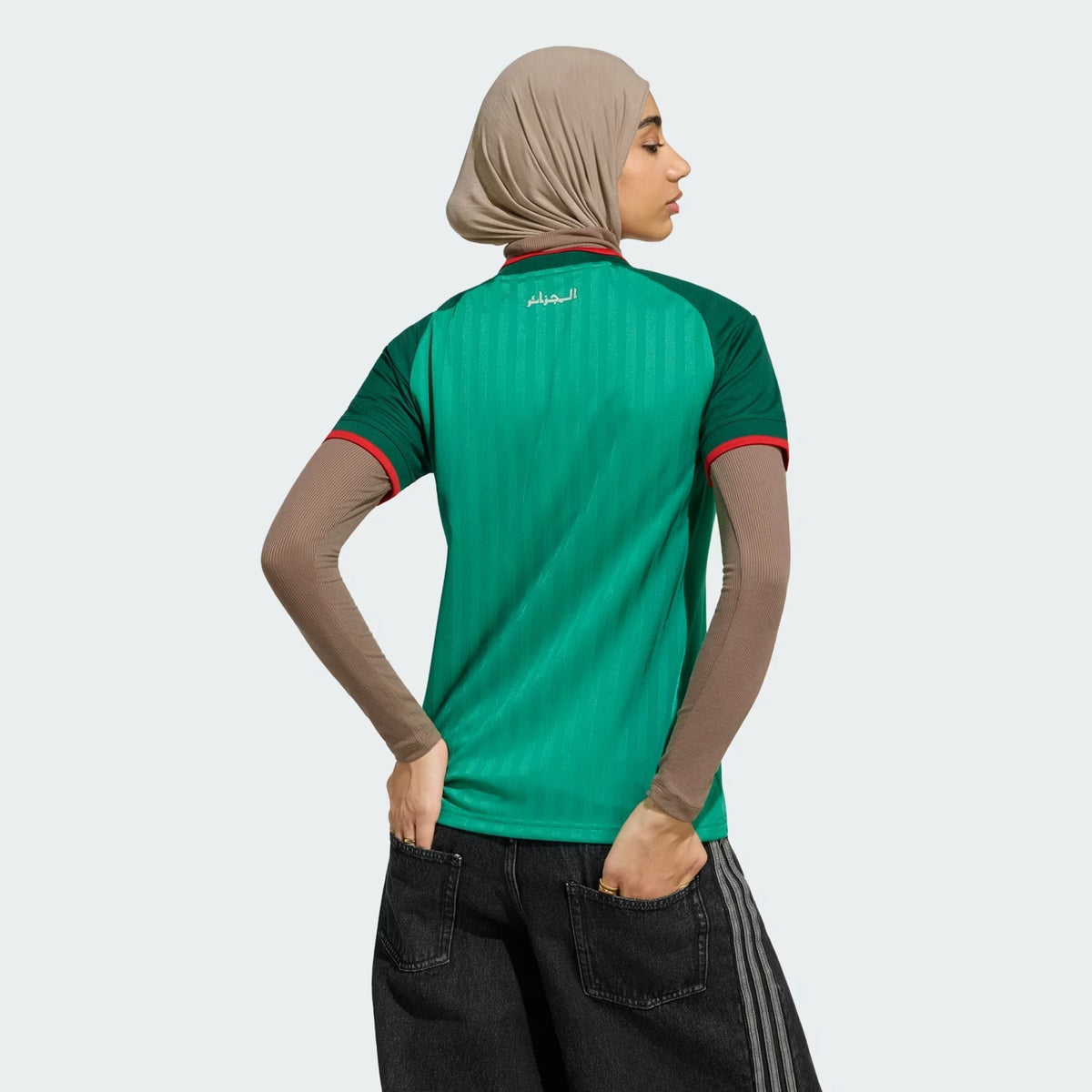 Camisa Feminina Argélia 2026/27 I, vista de frente