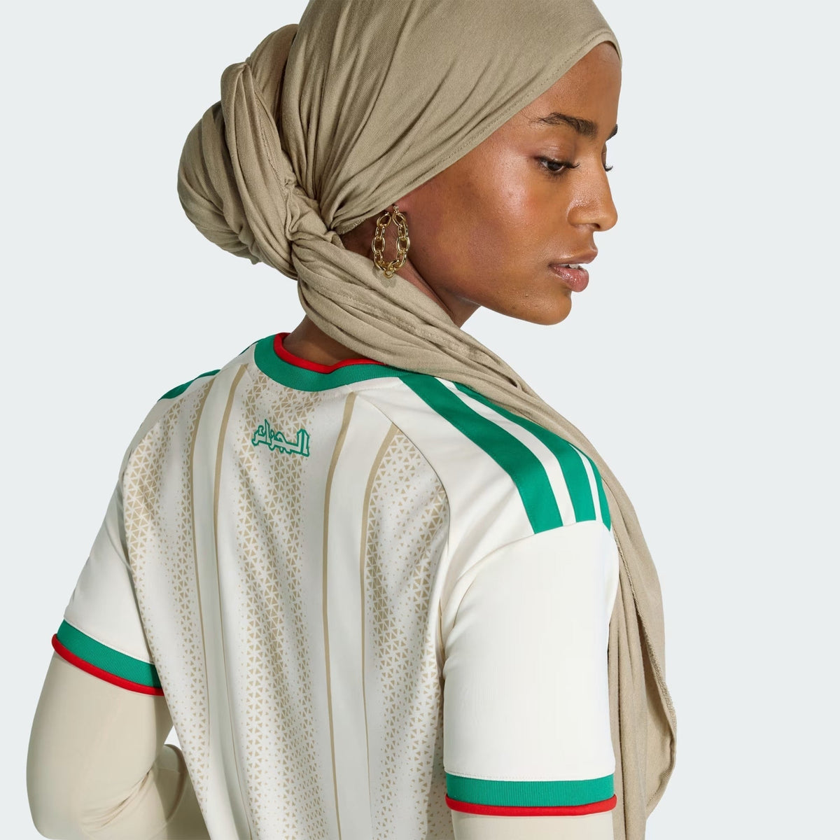Camisa Feminina Argélia 2026/27 II, vista de frente