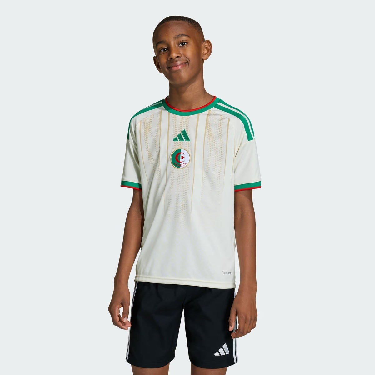 Camisa Infantil Argélia 2026/27 II, vista de frente