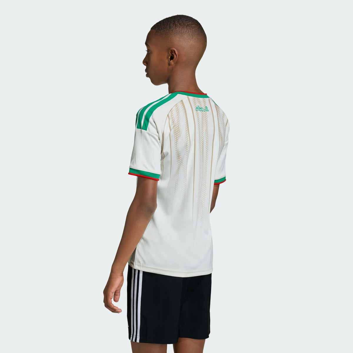 Camisa Infantil Argélia 2026/27 II, vista de costas