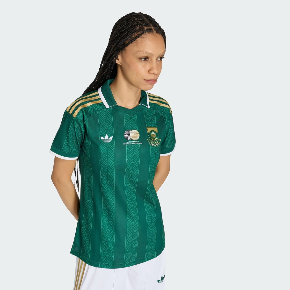 Camisa Feminina África do Sul 2026/27 I, vista de costas