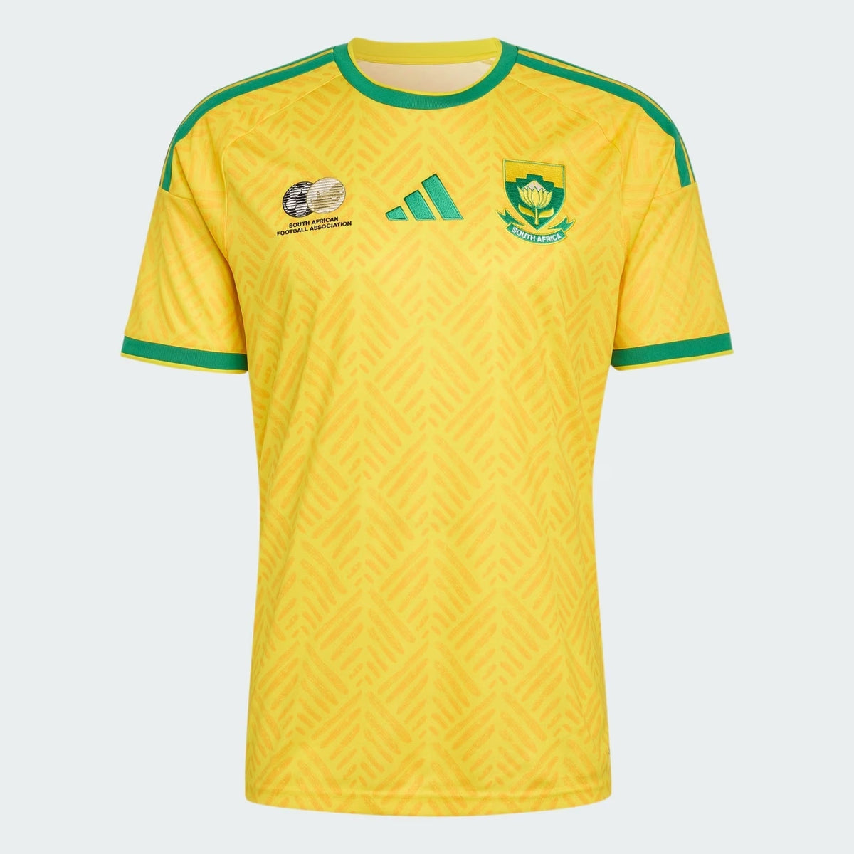 Camisa África do Sul 2026/27 II, detalhe do tecido