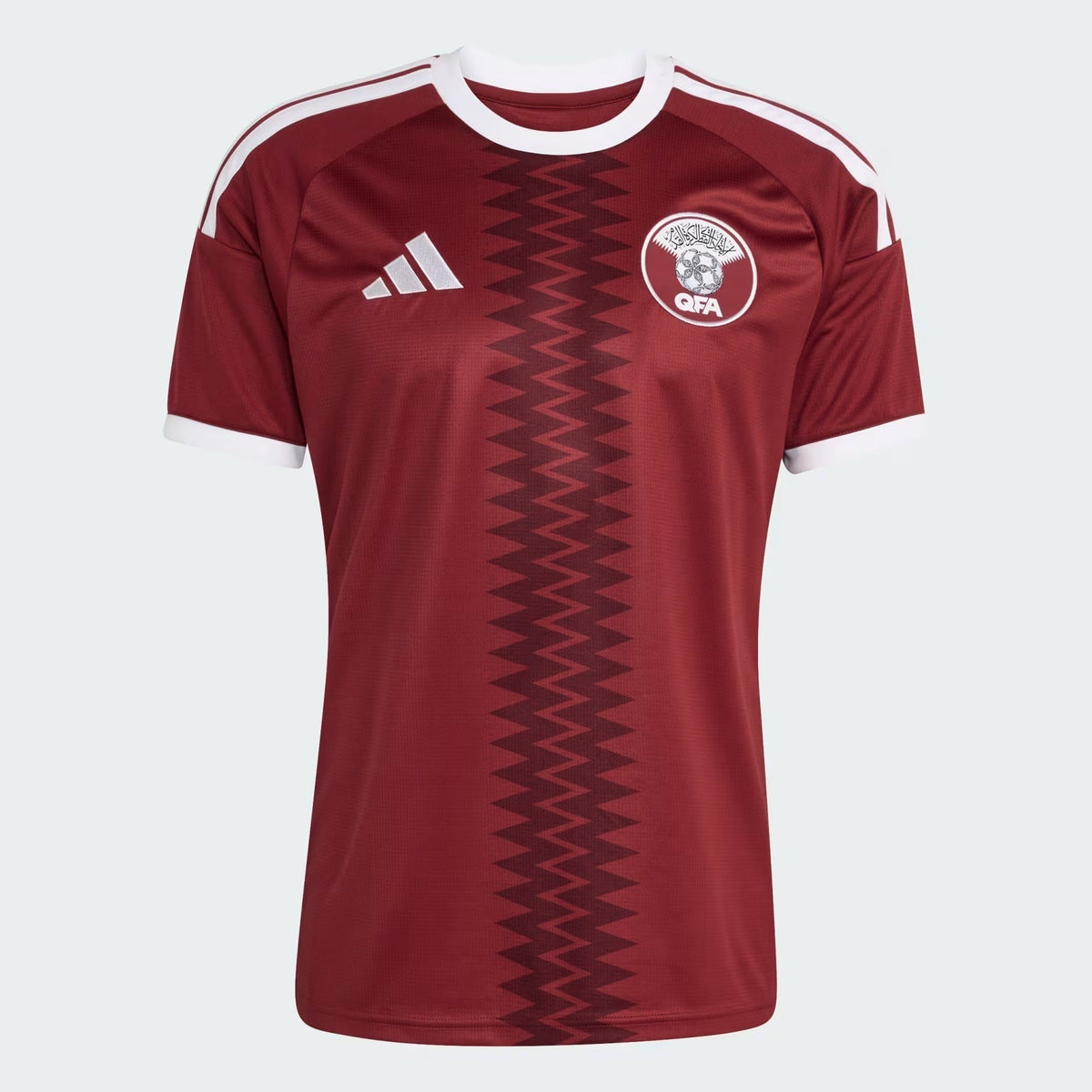 Camisa Infantil Catar 2026/27 I, detalhe do escudo