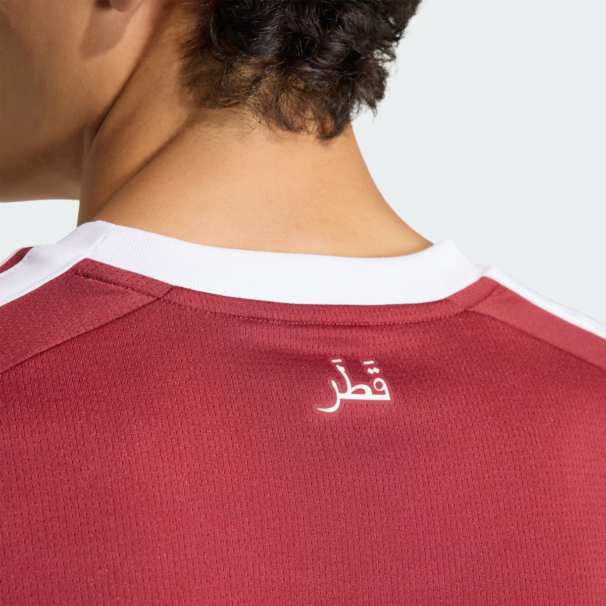 Camisa Catar 2026/27 I, detalhe do tecido