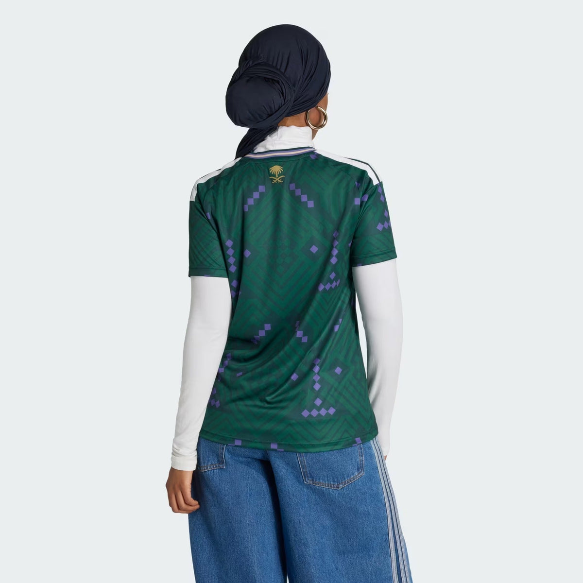 Camisa Feminina Arábia Saudita 2026/27 I, vista de frente