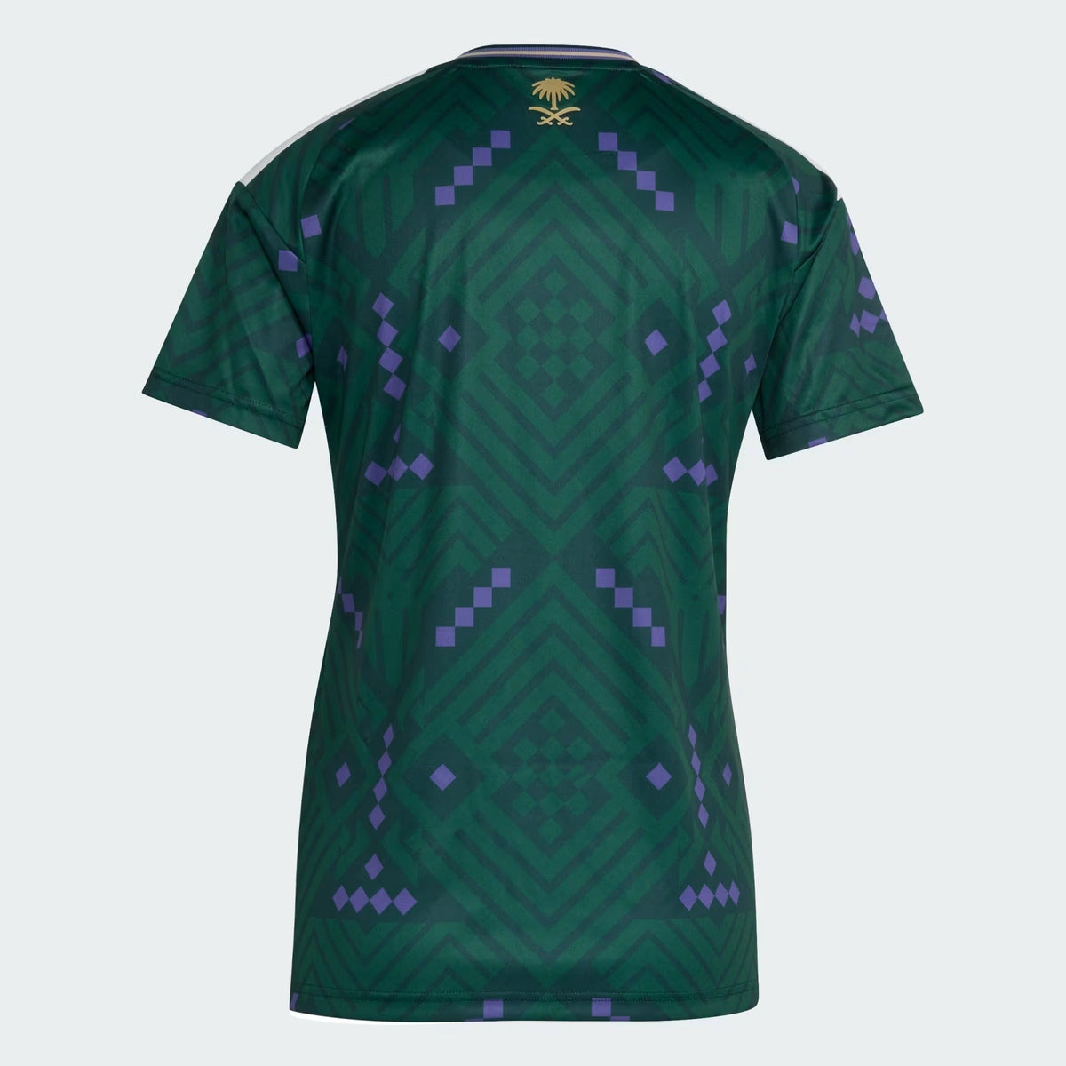 Camisa Feminina Arábia Saudita 2026/27 I, detalhe da manga