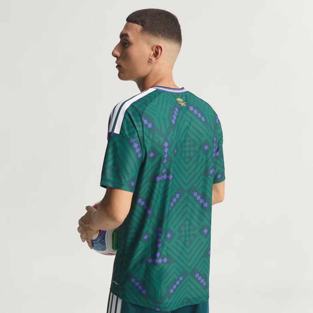 Camisa Arábia Saudita 2026/27 I Jogador, vista de frente