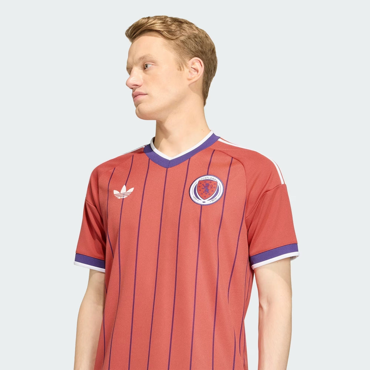 Camisa Escócia 2026/27 II, detalhe do tecido
