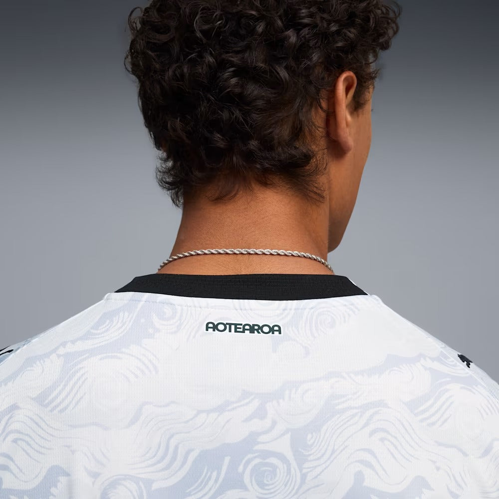 Camisa Nova Zelândia 2026/27 II, vista de frente