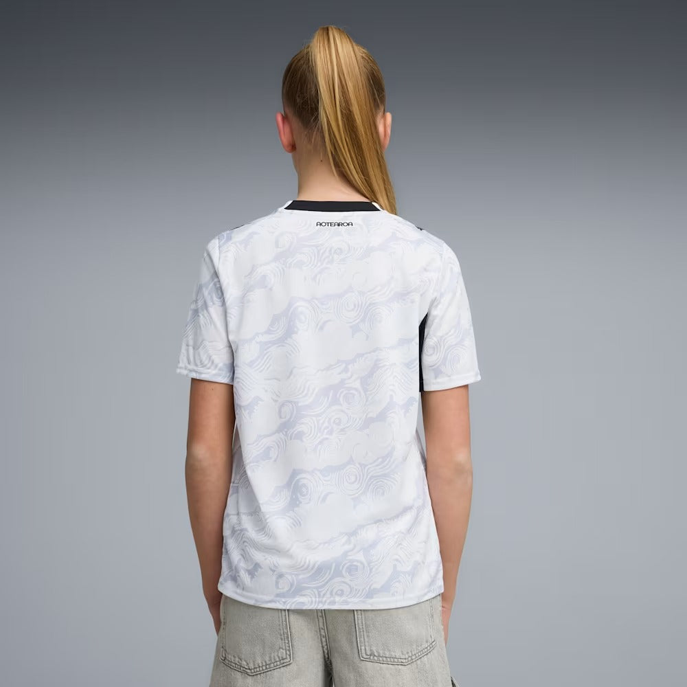 Camisa Infantil Nova Zelândia 2026/27 II, vista de frente