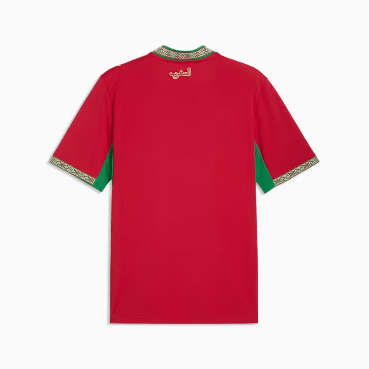 Camisa Feminina Marrocos 2026/27 I, detalhe do escudo