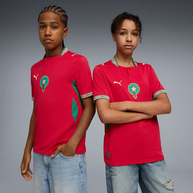 Camisa Infantil Marrocos 2026/27 I na TSN Sports