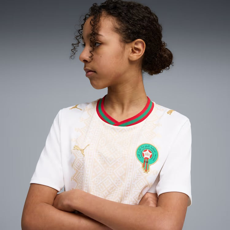 Camisa Infantil Marrocos 2026/27 II, vista de frente