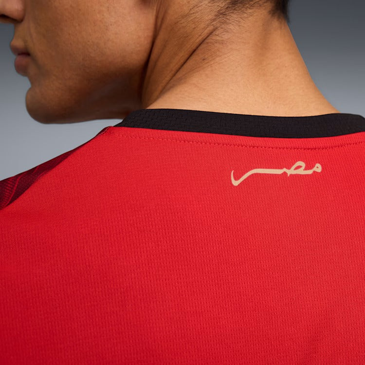 Camisa Egito 2026/27 I, detalhe do escudo