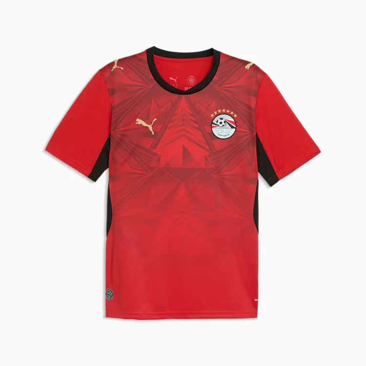 Camisa Egito 2026/27 I, detalhe da gola