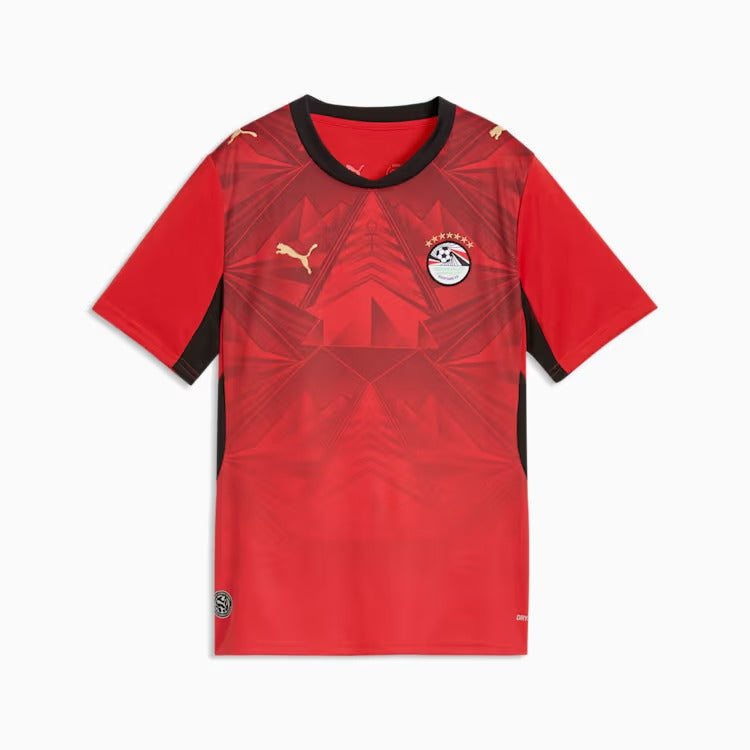 Camisa Infantil Egito 2026/27 I, detalhe da gola