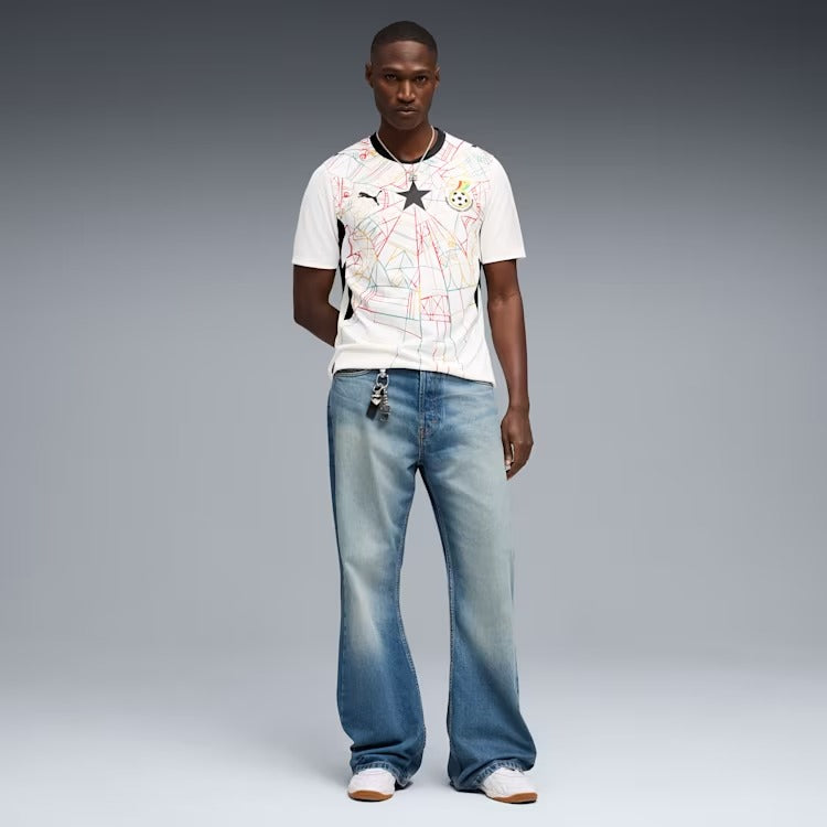 Camisa Gana 2026/27 I, detalhe da gola