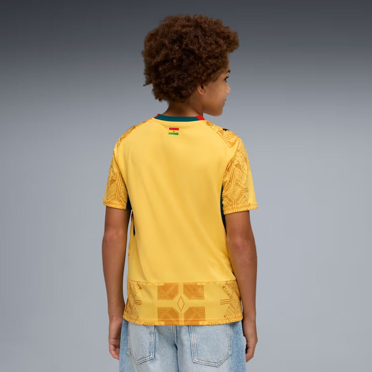 Camisa Infantil Gana 2026/27 II, detalhe do tecido