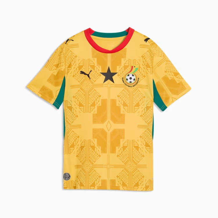 Camisa Infantil Gana 2026/27 II, detalhe do escudo