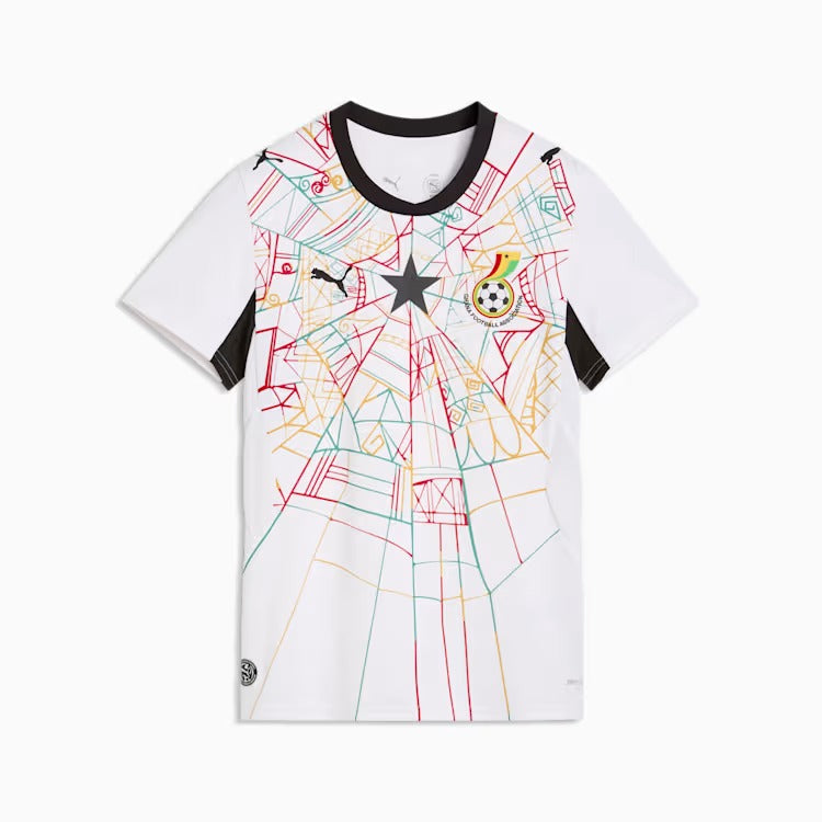 Camisa Feminina Gana 2026/27 I, detalhe da gola