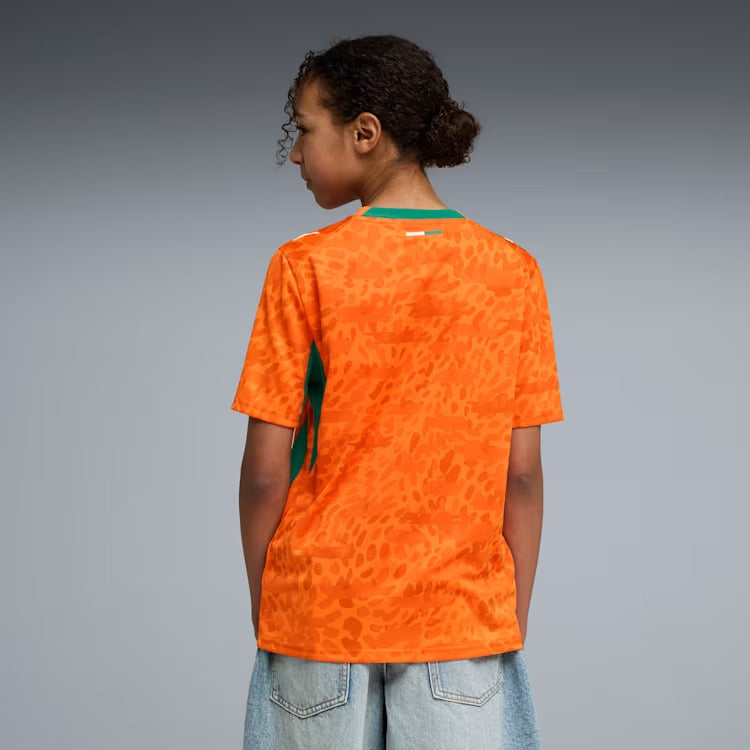 Camisa Infantil Costa do Marfim 2026/27 I, detalhe do escudo
