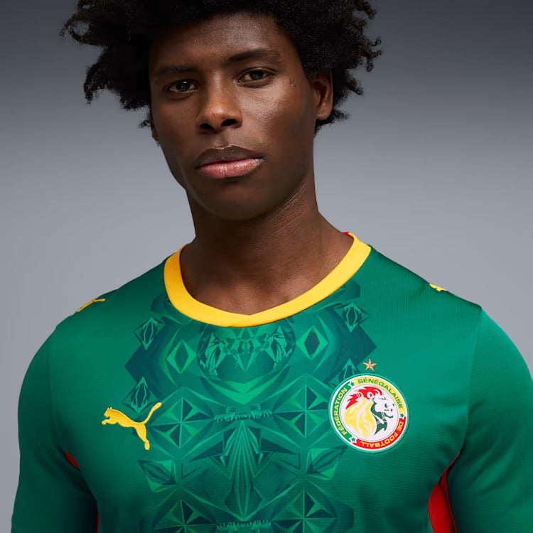 Camisa Senegal 2026/27 II, vista de frente