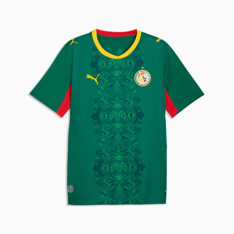 Camisa Senegal 2026/27 II, detalhe da gola