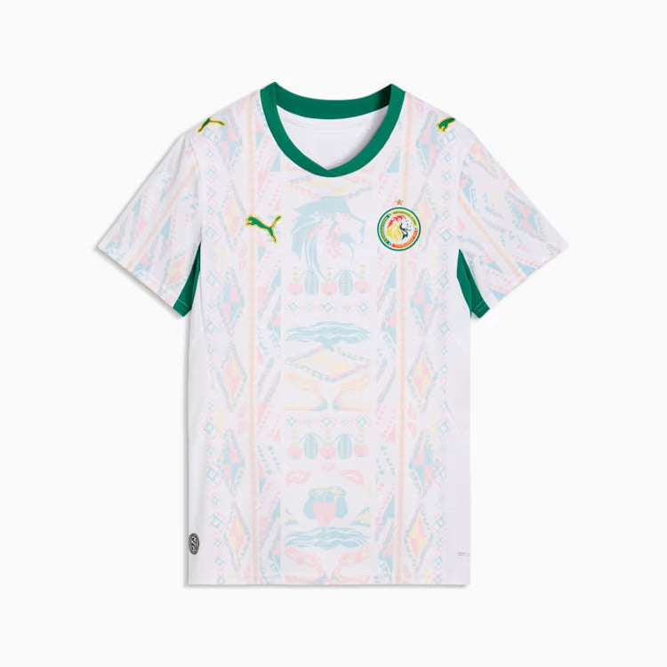 Camisa Feminina Senegal 2026/27 I, detalhe da gola