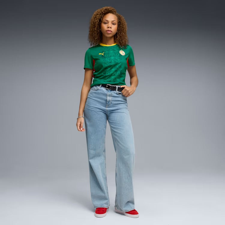 Camisa Feminina Senegal 2026/27 II, vista de frente
