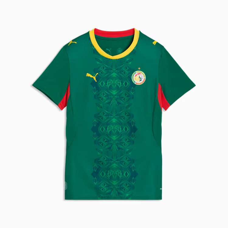 Camisa Feminina Senegal 2026/27 II, detalhe da gola