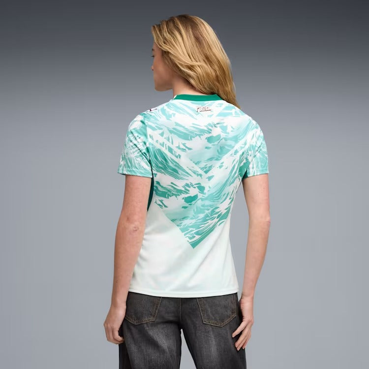 Camisa Feminina Portugal 2026/27 II, vista de costas