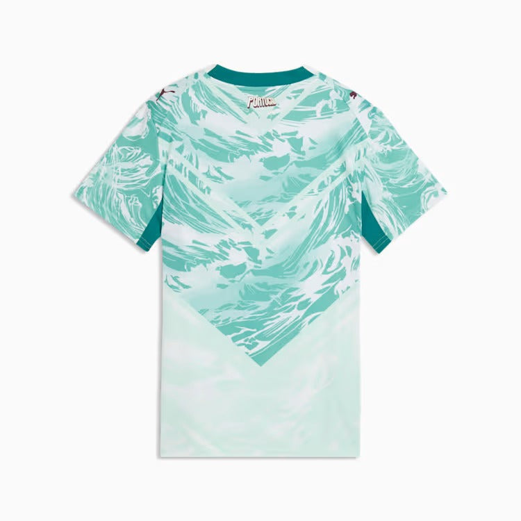 Camisa Feminina Portugal 2026/27 II, detalhe do tecido