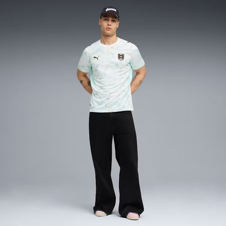 Camisa Áustria 2026/27 II, vista de frente