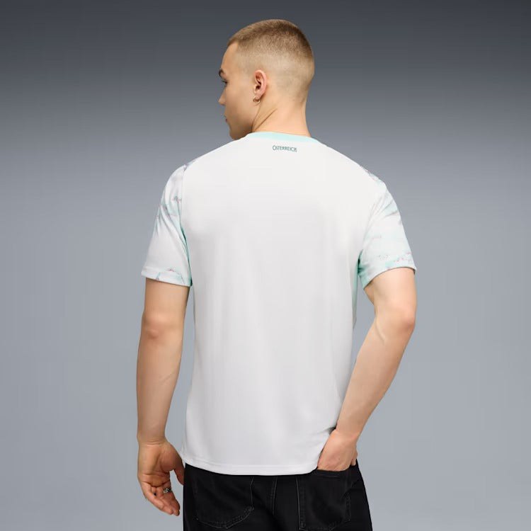 Camisa Áustria 2026/27 II, vista de costas