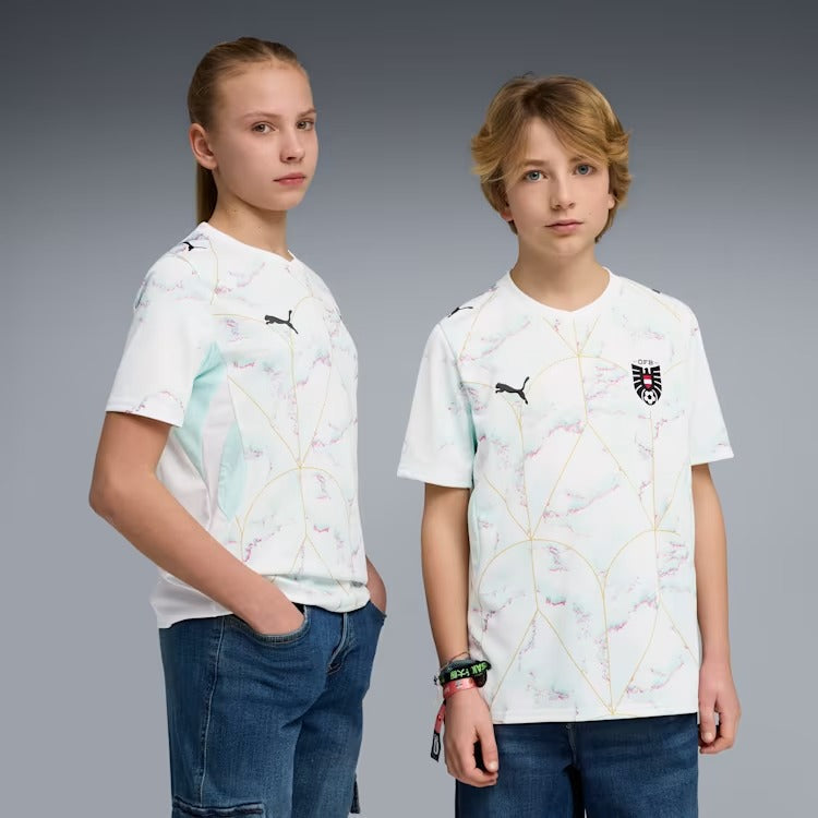 Camisa Infantil Áustria 2026/27 II na TSN Sports