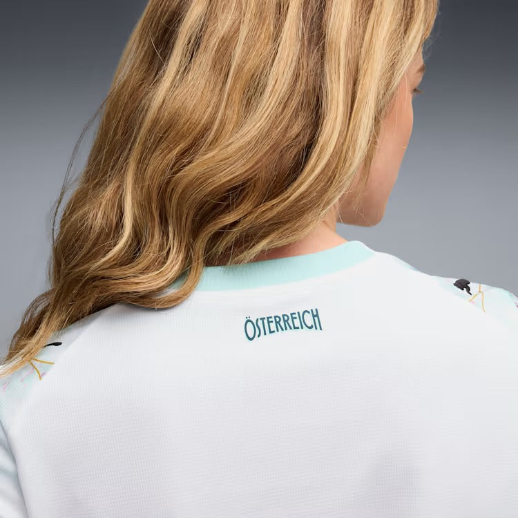 Camisa Feminina Áustria 2026/27 II, vista de frente