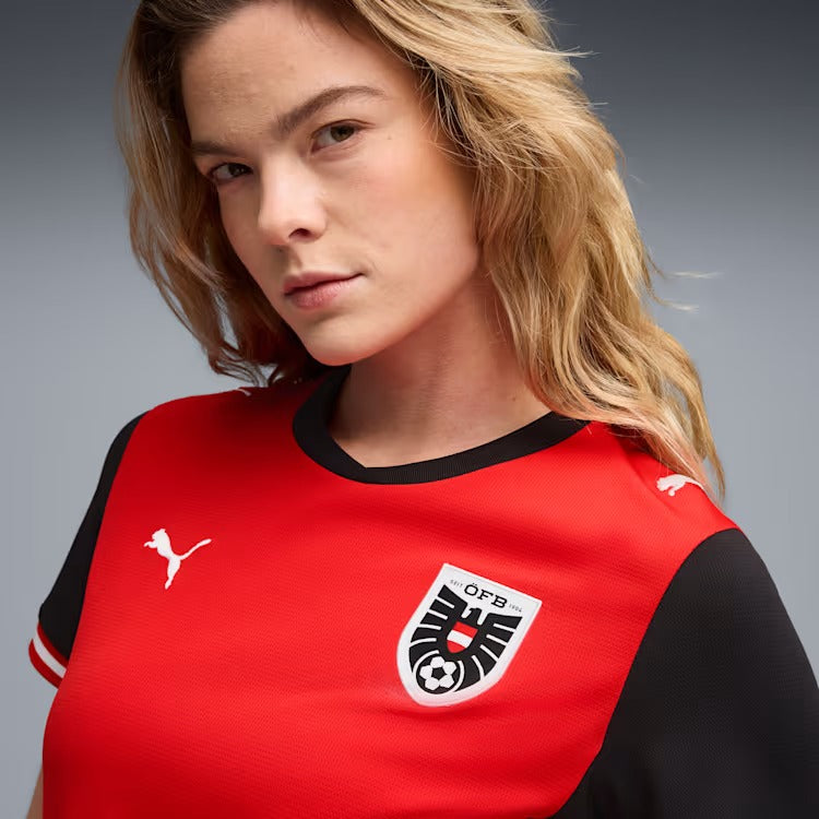 Camisa Feminina Áustria 2026/27 I na TSN Sports